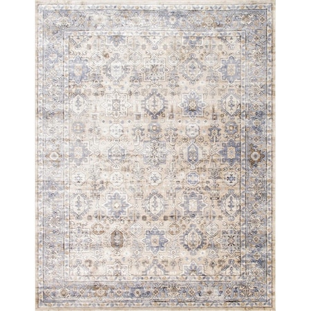 Pasargad Home 8 x 10 ft Amadeus Design Power Loom Area Rug Beige PRC1022BB 8x10